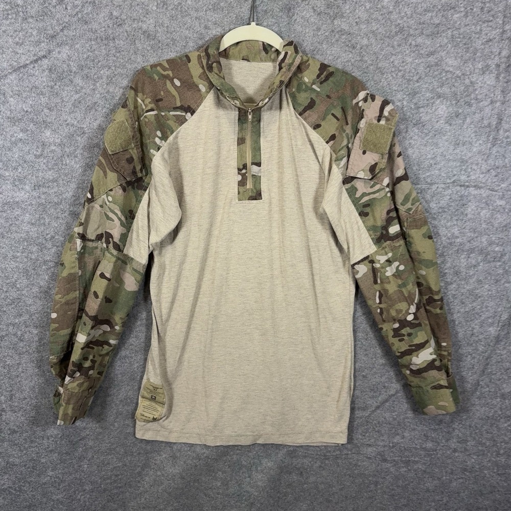 Propper DRIFIRE FR Combat Shirt Mens Sz M Green Tan Multicam Military